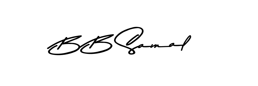 How to make B B Samal signature? Asem Kandis PERSONAL USE is a professional autograph style. Create handwritten signature for B B Samal name. B B Samal signature style 9 images and pictures png