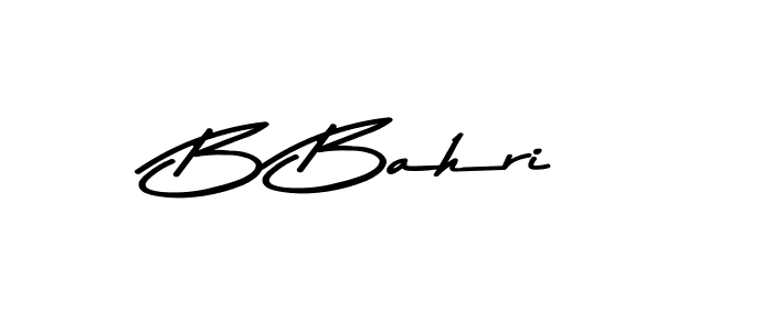 Create a beautiful signature design for name B Bahri. With this signature (Asem Kandis PERSONAL USE) fonts, you can make a handwritten signature for free. B Bahri signature style 9 images and pictures png