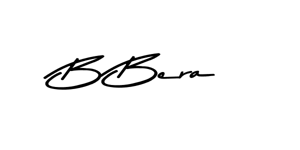 How to make B Bera signature? Asem Kandis PERSONAL USE is a professional autograph style. Create handwritten signature for B Bera name. B Bera signature style 9 images and pictures png