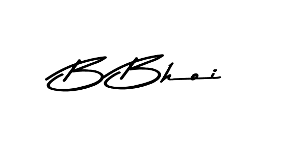 Design your own signature with our free online signature maker. With this signature software, you can create a handwritten (Asem Kandis PERSONAL USE) signature for name B Bhoi. B Bhoi signature style 9 images and pictures png