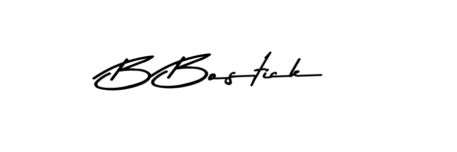 Make a beautiful signature design for name B Bostick. Use this online signature maker to create a handwritten signature for free. B Bostick signature style 9 images and pictures png