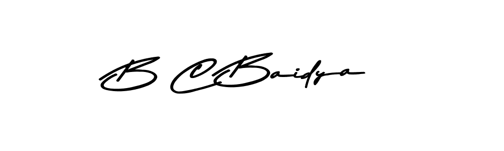 How to make B C Baidya signature? Asem Kandis PERSONAL USE is a professional autograph style. Create handwritten signature for B C Baidya name. B C Baidya signature style 9 images and pictures png