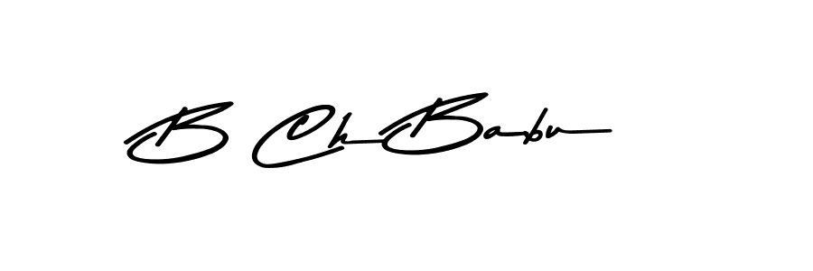 You should practise on your own different ways (Asem Kandis PERSONAL USE) to write your name (B Ch Babu) in signature. don't let someone else do it for you. B Ch Babu signature style 9 images and pictures png