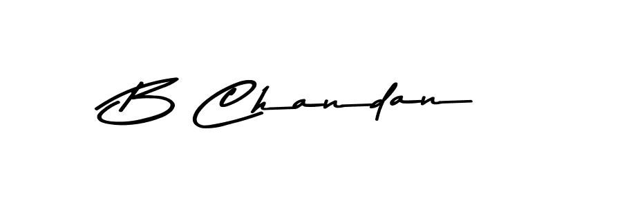 B Chandan stylish signature style. Best Handwritten Sign (Asem Kandis PERSONAL USE) for my name. Handwritten Signature Collection Ideas for my name B Chandan. B Chandan signature style 9 images and pictures png