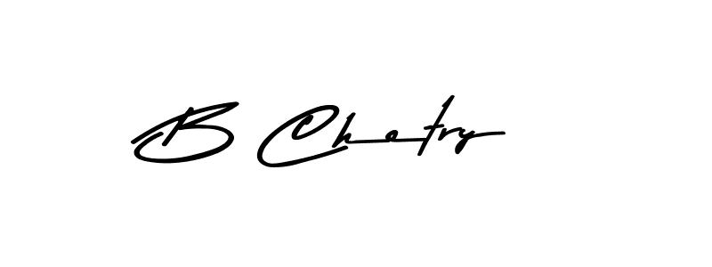 Design your own signature with our free online signature maker. With this signature software, you can create a handwritten (Asem Kandis PERSONAL USE) signature for name B Chetry. B Chetry signature style 9 images and pictures png