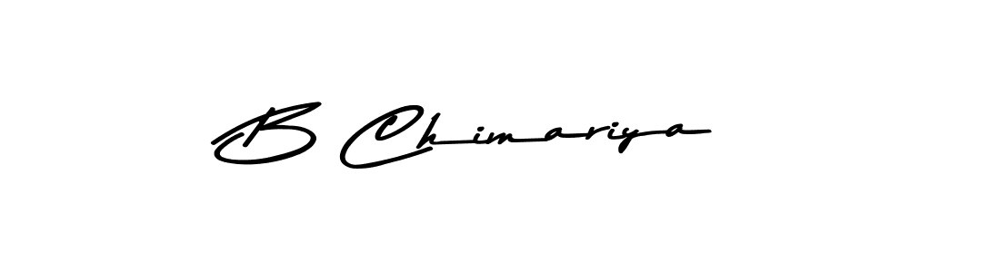 Also we have B Chimariya name is the best signature style. Create professional handwritten signature collection using Asem Kandis PERSONAL USE autograph style. B Chimariya signature style 9 images and pictures png