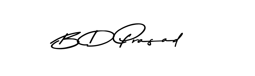 Asem Kandis PERSONAL USE is a professional signature style that is perfect for those who want to add a touch of class to their signature. It is also a great choice for those who want to make their signature more unique. Get B D Prasad name to fancy signature for free. B D Prasad signature style 9 images and pictures png