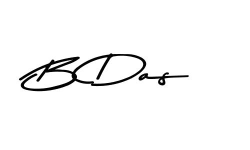 Create a beautiful signature design for name B Das. With this signature (Asem Kandis PERSONAL USE) fonts, you can make a handwritten signature for free. B Das signature style 9 images and pictures png