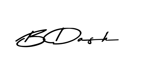 Create a beautiful signature design for name B Dash. With this signature (Asem Kandis PERSONAL USE) fonts, you can make a handwritten signature for free. B Dash signature style 9 images and pictures png