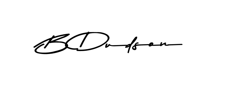 How to make B Dudson signature? Asem Kandis PERSONAL USE is a professional autograph style. Create handwritten signature for B Dudson name. B Dudson signature style 9 images and pictures png