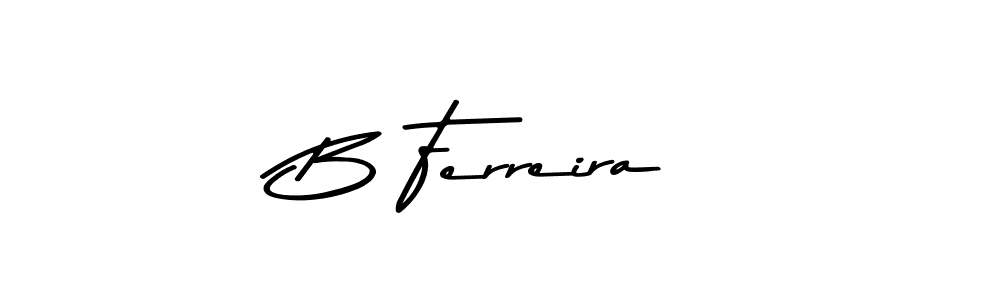 Make a beautiful signature design for name B Ferreira. Use this online signature maker to create a handwritten signature for free. B Ferreira signature style 9 images and pictures png