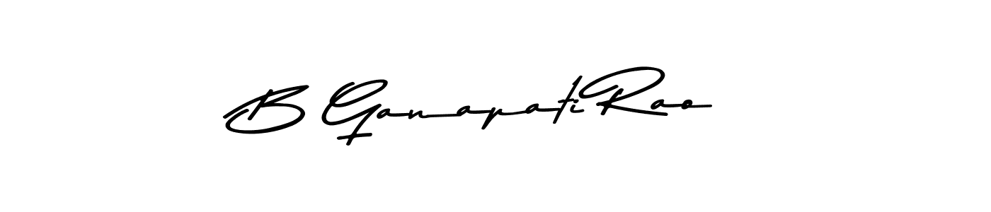 Use a signature maker to create a handwritten signature online. With this signature software, you can design (Asem Kandis PERSONAL USE) your own signature for name B Ganapati Rao. B Ganapati Rao signature style 9 images and pictures png
