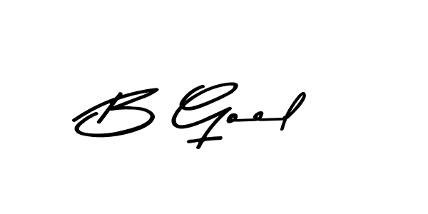 The best way (Asem Kandis PERSONAL USE) to make a short signature is to pick only two or three words in your name. The name B Goel include a total of six letters. For converting this name. B Goel signature style 9 images and pictures png