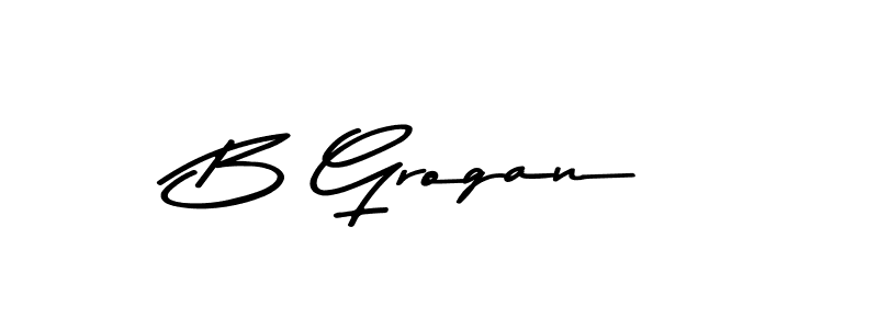 How to Draw B Grogan signature style? Asem Kandis PERSONAL USE is a latest design signature styles for name B Grogan. B Grogan signature style 9 images and pictures png