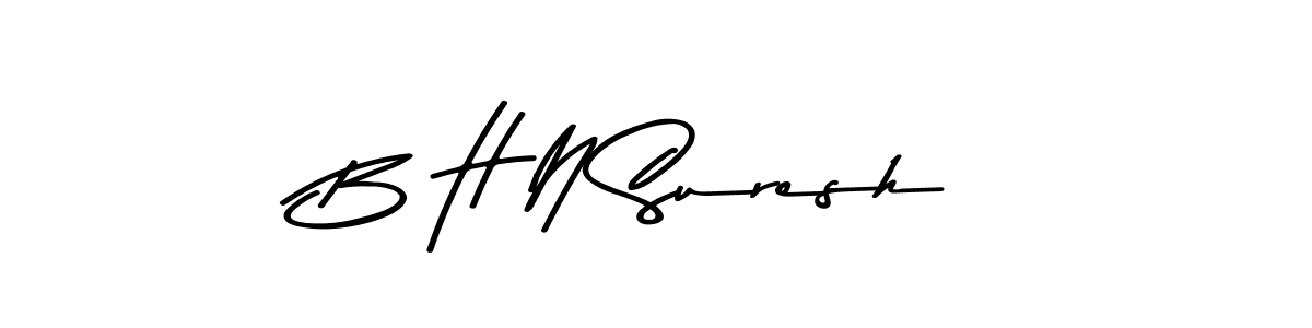 How to make B H N Suresh signature? Asem Kandis PERSONAL USE is a professional autograph style. Create handwritten signature for B H N Suresh name. B H N Suresh signature style 9 images and pictures png