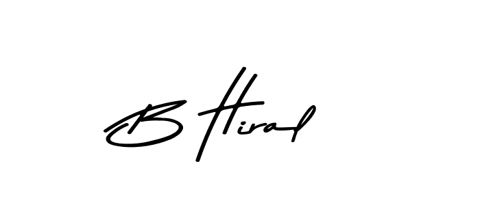 Once you've used our free online signature maker to create your best signature Asem Kandis PERSONAL USE style, it's time to enjoy all of the benefits that B Hiral name signing documents. B Hiral signature style 9 images and pictures png