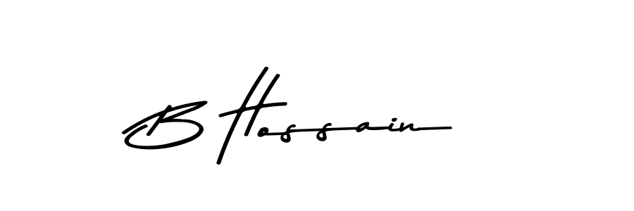 Design your own signature with our free online signature maker. With this signature software, you can create a handwritten (Asem Kandis PERSONAL USE) signature for name B Hossain. B Hossain signature style 9 images and pictures png