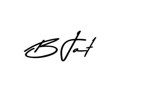 You should practise on your own different ways (Asem Kandis PERSONAL USE) to write your name (B Jat) in signature. don't let someone else do it for you. B Jat signature style 9 images and pictures png