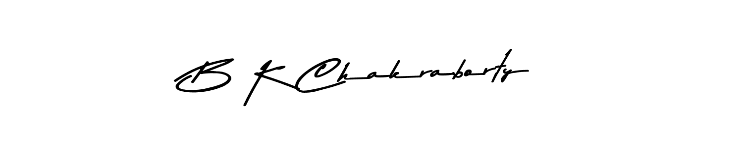How to make B K Chakraborty signature? Asem Kandis PERSONAL USE is a professional autograph style. Create handwritten signature for B K Chakraborty name. B K Chakraborty signature style 9 images and pictures png