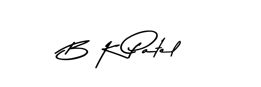 Similarly Asem Kandis PERSONAL USE is the best handwritten signature design. Signature creator online .You can use it as an online autograph creator for name B K Patel. B K Patel signature style 9 images and pictures png