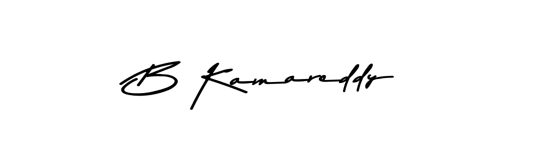 This is the best signature style for the B Kamareddy name. Also you like these signature font (Asem Kandis PERSONAL USE). Mix name signature. B Kamareddy signature style 9 images and pictures png