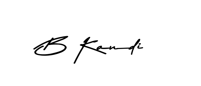 How to make B Kandi name signature. Use Asem Kandis PERSONAL USE style for creating short signs online. This is the latest handwritten sign. B Kandi signature style 9 images and pictures png