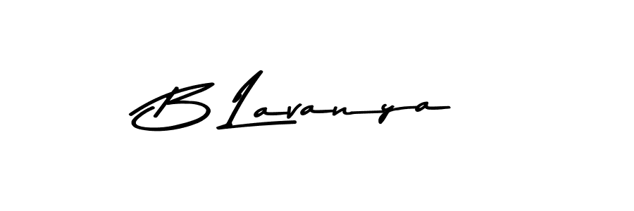 Similarly Asem Kandis PERSONAL USE is the best handwritten signature design. Signature creator online .You can use it as an online autograph creator for name B Lavanya. B Lavanya signature style 9 images and pictures png
