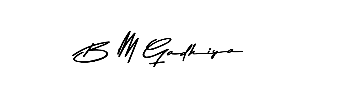 Make a beautiful signature design for name B M Gadhiya. Use this online signature maker to create a handwritten signature for free. B M Gadhiya signature style 9 images and pictures png