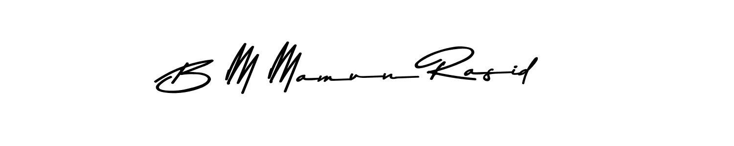 Make a short B M Mamun Rasid signature style. Manage your documents anywhere anytime using Asem Kandis PERSONAL USE. Create and add eSignatures, submit forms, share and send files easily. B M Mamun Rasid signature style 9 images and pictures png