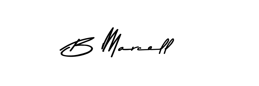 Best and Professional Signature Style for B Marcell. Asem Kandis PERSONAL USE Best Signature Style Collection. B Marcell signature style 9 images and pictures png