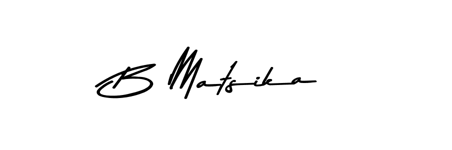 Also You can easily find your signature by using the search form. We will create B Matsika name handwritten signature images for you free of cost using Asem Kandis PERSONAL USE sign style. B Matsika signature style 9 images and pictures png