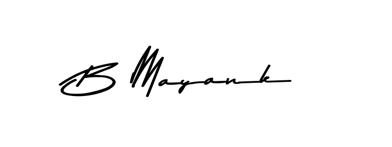 You should practise on your own different ways (Asem Kandis PERSONAL USE) to write your name (B Mayank) in signature. don't let someone else do it for you. B Mayank signature style 9 images and pictures png
