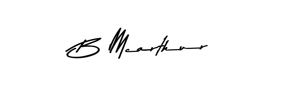 Use a signature maker to create a handwritten signature online. With this signature software, you can design (Asem Kandis PERSONAL USE) your own signature for name B Mcarthur. B Mcarthur signature style 9 images and pictures png