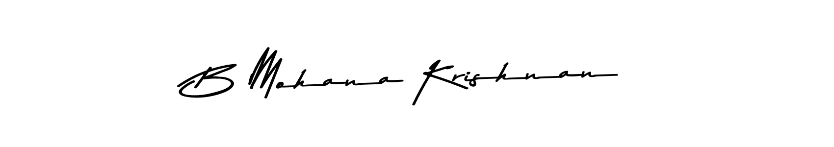 if you are searching for the best signature style for your name B Mohana Krishnan. so please give up your signature search. here we have designed multiple signature styles  using Asem Kandis PERSONAL USE. B Mohana Krishnan signature style 9 images and pictures png
