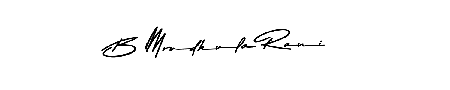 You should practise on your own different ways (Asem Kandis PERSONAL USE) to write your name (B Mrudhula Rani) in signature. don't let someone else do it for you. B Mrudhula Rani signature style 9 images and pictures png