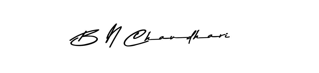 Also we have B N Chaudhari name is the best signature style. Create professional handwritten signature collection using Asem Kandis PERSONAL USE autograph style. B N Chaudhari signature style 9 images and pictures png