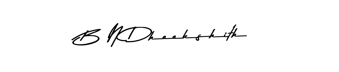 You can use this online signature creator to create a handwritten signature for the name B N Dheekshith. This is the best online autograph maker. B N Dheekshith signature style 9 images and pictures png