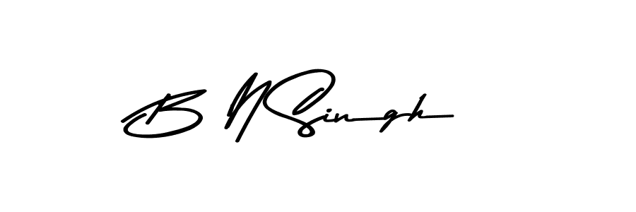 How to make B N Singh signature? Asem Kandis PERSONAL USE is a professional autograph style. Create handwritten signature for B N Singh name. B N Singh signature style 9 images and pictures png