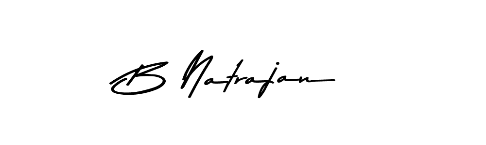 B Natrajan stylish signature style. Best Handwritten Sign (Asem Kandis PERSONAL USE) for my name. Handwritten Signature Collection Ideas for my name B Natrajan. B Natrajan signature style 9 images and pictures png