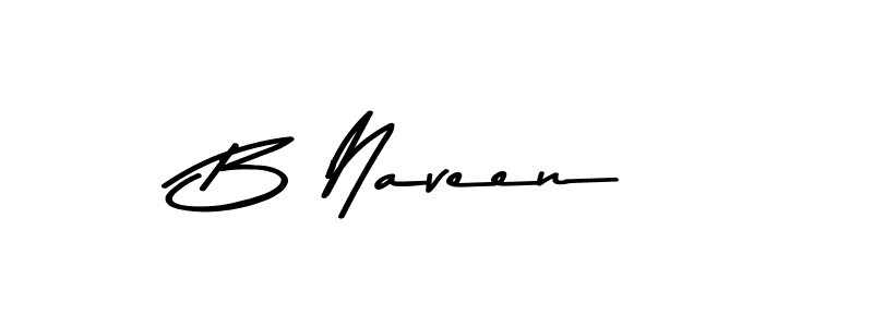 The best way (Asem Kandis PERSONAL USE) to make a short signature is to pick only two or three words in your name. The name B Naveen include a total of six letters. For converting this name. B Naveen signature style 9 images and pictures png