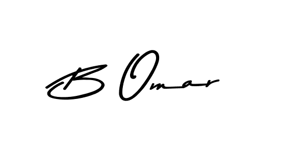 You should practise on your own different ways (Asem Kandis PERSONAL USE) to write your name (B Omar) in signature. don't let someone else do it for you. B Omar signature style 9 images and pictures png