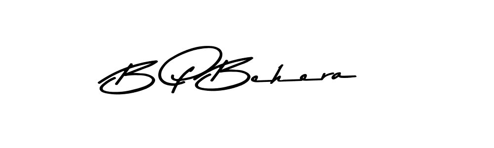 Design your own signature with our free online signature maker. With this signature software, you can create a handwritten (Asem Kandis PERSONAL USE) signature for name B P Behera. B P Behera signature style 9 images and pictures png