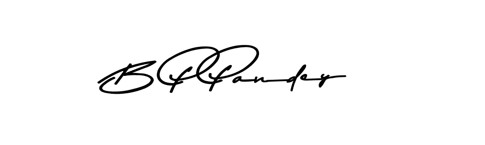 Asem Kandis PERSONAL USE is a professional signature style that is perfect for those who want to add a touch of class to their signature. It is also a great choice for those who want to make their signature more unique. Get B P Pandey name to fancy signature for free. B P Pandey signature style 9 images and pictures png
