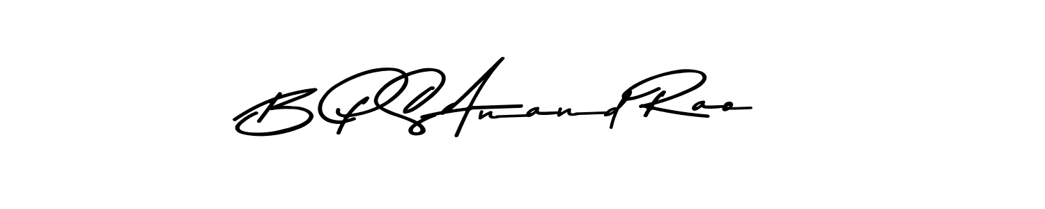 Also You can easily find your signature by using the search form. We will create B P S Anand Rao name handwritten signature images for you free of cost using Asem Kandis PERSONAL USE sign style. B P S Anand Rao signature style 9 images and pictures png