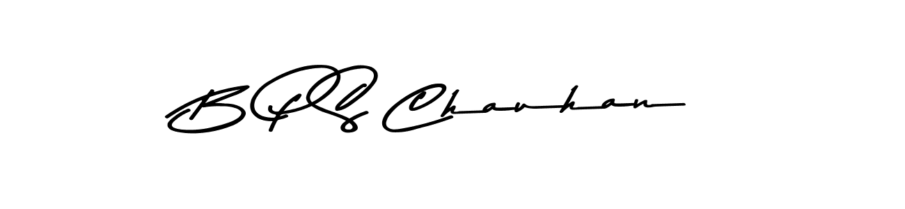 Also You can easily find your signature by using the search form. We will create B P S Chauhan name handwritten signature images for you free of cost using Asem Kandis PERSONAL USE sign style. B P S Chauhan signature style 9 images and pictures png