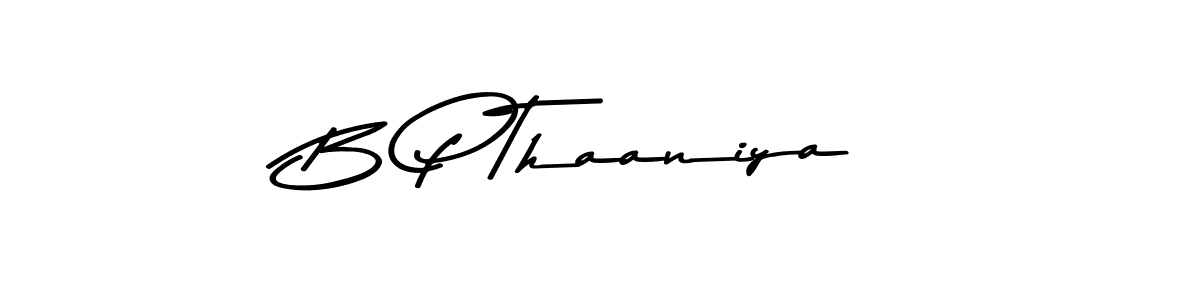 This is the best signature style for the B P Thaaniya name. Also you like these signature font (Asem Kandis PERSONAL USE). Mix name signature. B P Thaaniya signature style 9 images and pictures png