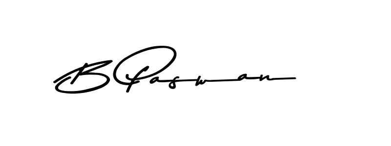 How to make B Paswan signature? Asem Kandis PERSONAL USE is a professional autograph style. Create handwritten signature for B Paswan name. B Paswan signature style 9 images and pictures png