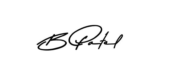 Also we have B Patel name is the best signature style. Create professional handwritten signature collection using Asem Kandis PERSONAL USE autograph style. B Patel signature style 9 images and pictures png