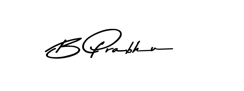 Also we have B Prabhu name is the best signature style. Create professional handwritten signature collection using Asem Kandis PERSONAL USE autograph style. B Prabhu signature style 9 images and pictures png