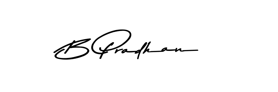 Also we have B Pradhan name is the best signature style. Create professional handwritten signature collection using Asem Kandis PERSONAL USE autograph style. B Pradhan signature style 9 images and pictures png